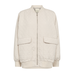 FREE/QUENT - FQBOMBY - Jakke med flot for - moonbeam / offwhite