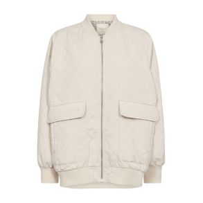 FREE/QUENT - FQBOMBY - Jakke med flot for - moonbeam / offwhite