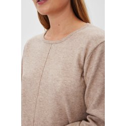 FREE/QUENT FQCLAURA - Pullover - taupe melange strik