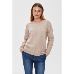 FREE/QUENT FQCLAURA - Pullover - taupe melange strik