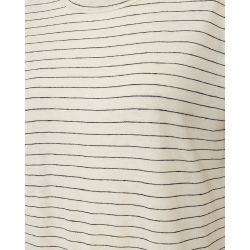 FREE/QUENT FQHILLE - T-shirt med korte rmer - sand med sorte striber