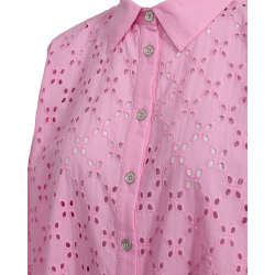 FREE/QUENT FQISOLDE - Bluse med hulmnster - Rosa