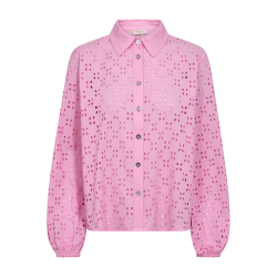 FREE/QUENT FQISOLDE - Bluse med hulmnster - Rosa