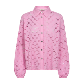 FREE/QUENT FQISOLDE - Bluse med hulmnster - Rosa