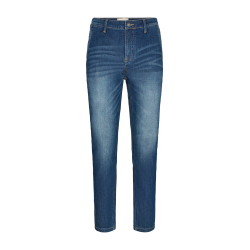 FREEQUENT - FQJANE Jeans - vintage blue denim med skrlommer