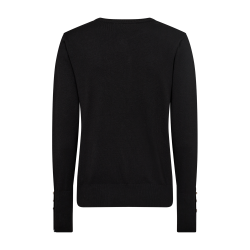 FREE/QUENT FQKATIE - Cardigan - sort strik