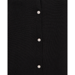 FREE/QUENT FQKATIE - Cardigan - sort strik