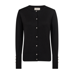FREE/QUENT FQKATIE - Cardigan - sort strik
