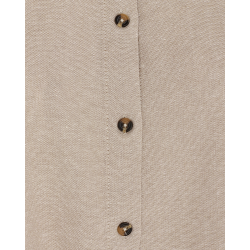 FREE/QUENT - FQLAVA - Hr Skjorte med korte rmer - beige