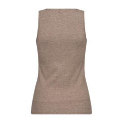 FREE/QUENT - FQLINI - Top med glimmerlook - brun