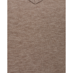 FREE/QUENT - FQLINI - Top med glimmerlook - brun