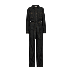 FREE/QUENT FQLISEA Jumpsuit / Buksedragt - sort denim