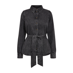 FREE/QUENT - FQLISEA Skjorte med bindebnd - Gr