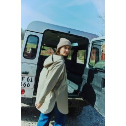 FREE/QUENT - FQMOW Poncho / Regnjakke - Anorak - beige