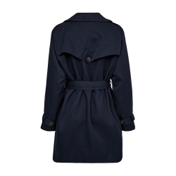 FREE/QUENT - FQOTTIE - Jakke  - Trenchcoat - bl - KAMPAGNE TILBUD