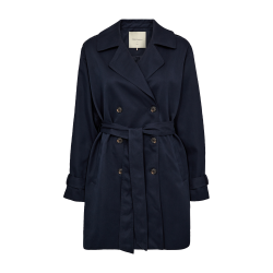 FREE/QUENT - FQOTTIE - Jakke  - Trenchcoat - bl - KAMPAGNE TILBUD