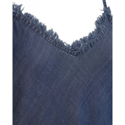 FREE/QUENT - FQRENNA Stropkjole - Medium Blue Denim