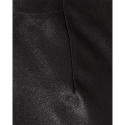 FREE/QUENT FQSATIN - Nederdel - sort satin look