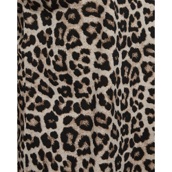FREE/QUENT FQVIVA - T-Shirt med leopard print - beige