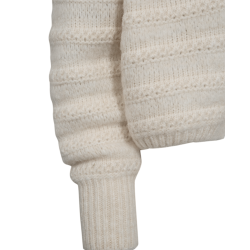 FREE/QUENT - FQWAWE Strik Cardigan - beige/moonbeam