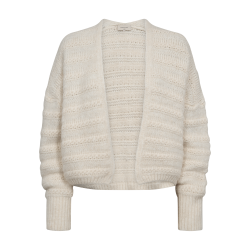 FREE/QUENT - FQWAWE Strik Cardigan - beige/moonbeam