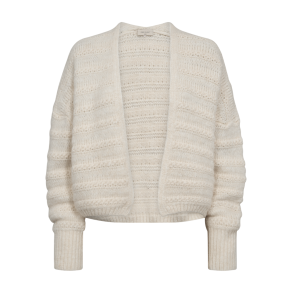 FREE/QUENT - FQWAWE Strik Cardigan - beige/moonbeam