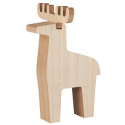 Ib Laursen - Rensdyr Rudolf stende - tr