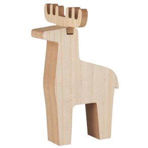 Ib Laursen - Rensdyr Rudolf stende - tr