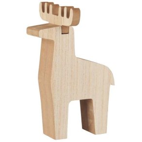 Ib Laursen - Rensdyr Rudolf stende - tr