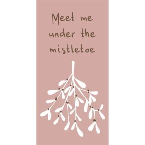 Ib Laursen - Julepapir-servietter - Meet me under the mistletoe