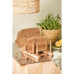 Ib Laursen - Skrebrt m/jutereb uens kanter UNIKA - Akacietr