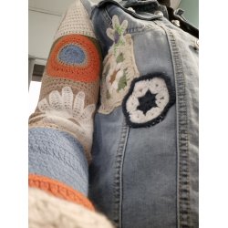 Lecoco - Angie Denim Jakke - kort model - denimbl�