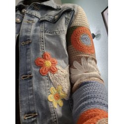 Lecoco - Angie Denim Jakke - kort model - denimbl�