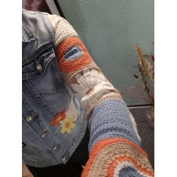 Lecoco - Angie Denim Jakke - kort model - denimbl�