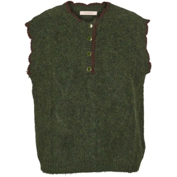Lecoco - Betricia Strikvest - garden green - onesize