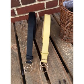 Skindblte m. guld spnde