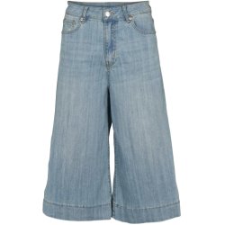 Lecoco - Sera Denim Bermuda Shorts - lang model - lys bl