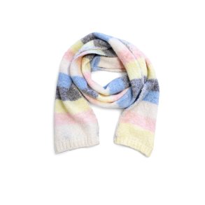 Lisbeth Merrild - T�rkl�de aflangt strikket - multi farvet