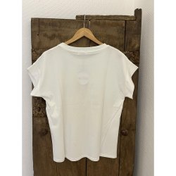 Not Sisters - T-Shirt - med gult "Ciao" print