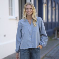 Prepair - Aurora Skjortebluse - bl