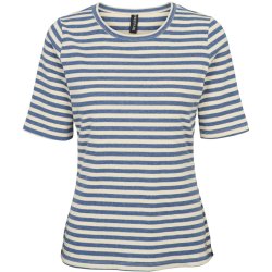 Prepair - Beate T-Shirt - bl� - stribet