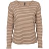 Prepair - Beatrice T-Shirt - stribet - sand og brun stribet