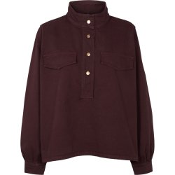 Prepair - Bianca Denim Bluse - bordeaux