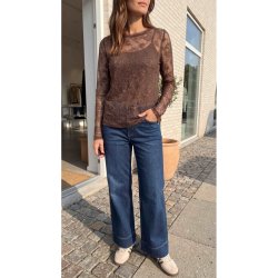Prepair - Elana T-Shirt - Blondebluse - brun