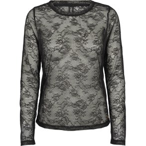 Prepair - Elana T-Shirt - Blondebluse - sort