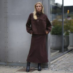 Prepair - Madison Denim Nederdel - bordeaux