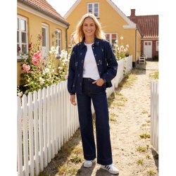 Prepair - Malou Skjortebluse  - bl� denim