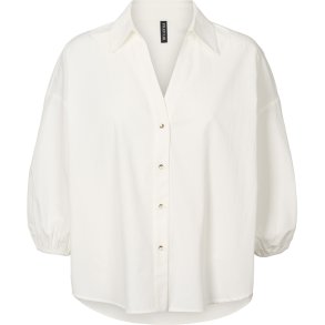 Prepair - Nicole Bluse - med 3/4 lange rmer - off white