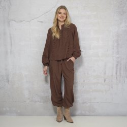 Prepair - Nikki Buks - brun med sm� hvide prikker