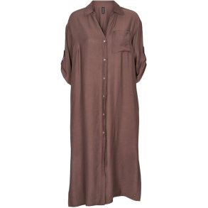 Prepair - Thalia Skjortekjole - coffee/brun